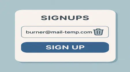 🧊 Disposable Burner Mail for Signups